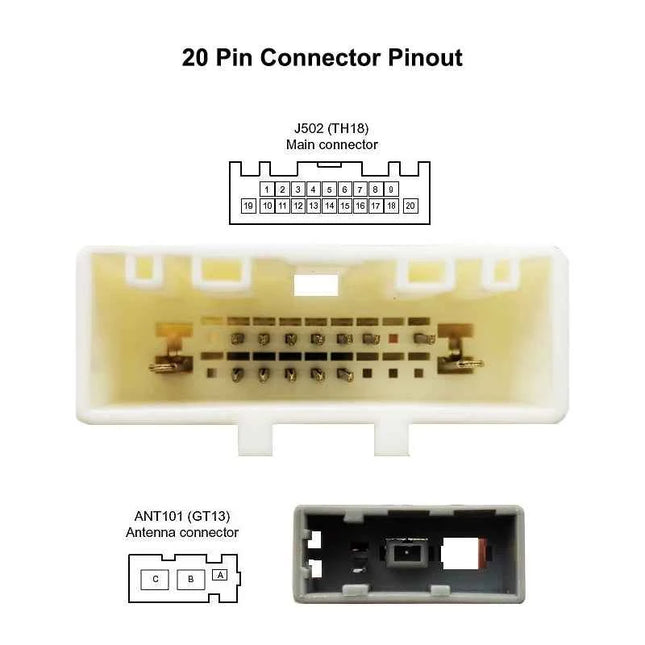 Cablaggio autoradio 20P unità principale connettore ISO antenna spina cavo adattatore per Nissan Qashqai J10 Versa Cube Sentra X-trail