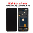 S20 FE display Per Samsung S20 FE lcd SM-G781 G781U G781B Display LCD Con Telaio Touch Screen Digitizer Assembly sostituzione