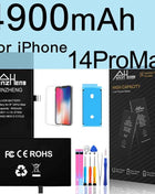 PINZHENG Real High Capacity Battery For iPhone 15 14 Pro Max 15 Pro 14 Pro 15 Plus 14 Plus 15 Pro Max Replacement Batteries
