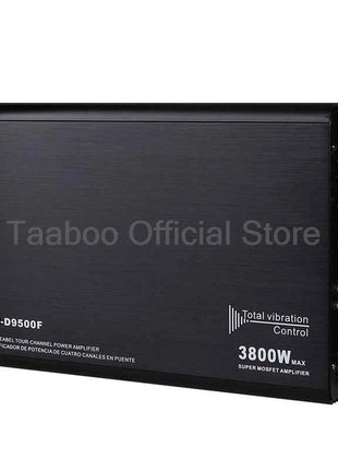 4 Channel Car Amplifier 90W x4 High Power Stero AMP Aluminum Chassis Amplifiers 360° Surround Sound System For Car Speaker Unit