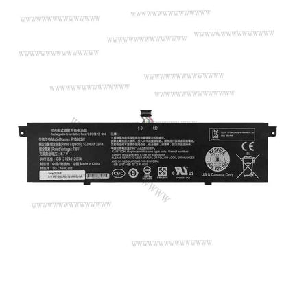 HD 7.6V 39Wh 5230mAh New Laptop Battery R13B01W R13B02W for Xiaomi Mi Air 13.3" 2018 Series Notebook 161301-0