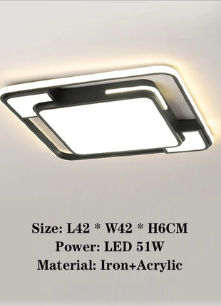 Soggiorno Lampada da soffitto a LED Moderna semplice camera da letto Sala da pranzo Luce Nordic Lustre Decorazione domestica Illuminazione interna Lampadario
