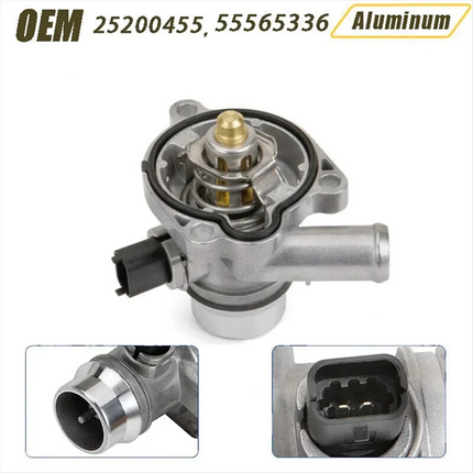 N68R-- Termostato del liquido di raffreddamento del motore dell'auto 55565336 55593034 per Cruze Sonic Trax Buick Encore 1.4L Opel 2011-2018, motore dell'auto