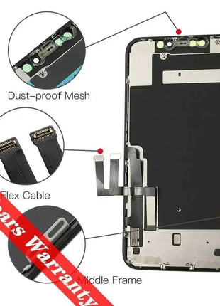 PINZHENG Schermo di alta qualità INCELL LCD OLED per iPhone 14 Pro 15 Plus 13 Pro Max Display per sostituzione iPhone con strumenti