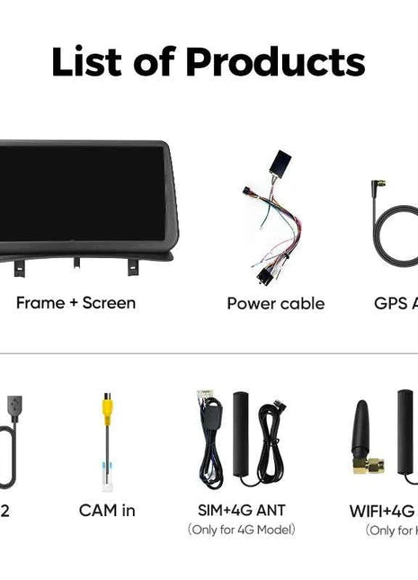 Ainavi Car Radio For Renault Clio 3 2005-2014 Wireless CarPlay Android Auto 4G Multimedia Player GPS 2 din Autoradio BT