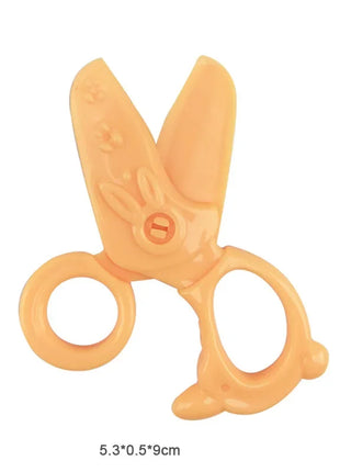 Stampi per pasta da gioco per alimenti per bambini Plastica Frutta Verdura Gnocco Stampo per noodle Coltello Forchetta Ciotola Piatto Accessori per plastilina Giocattoli