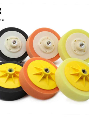 DETAILING Tamponi per lucidatura in schiuma da 150 mm Adattatore per trapano M14 Strumento per lucidatura Disco per lucidatura a vite per lucidatrice rotativa da 6 pollici
