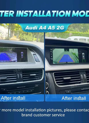 Fast Shipping Wireless CarPlay Screen For Audi A4 B8 A5 8K 2008-2016 Car Multimedia Player Android 14 8+128GB Stereo GPS Navi