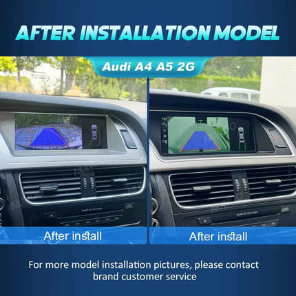 Fast Shipping Wireless CarPlay Screen For Audi A4 B8 A5 8K 2008-2016 Car Multimedia Player Android 14 8+128GB Stereo GPS Navi