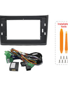 2 Din Canbus Box Decoder Da 10.1 Pollici per Volvo XC90 2003-2014 Cruscotto Cavo di Navigazione Telaio Auto Fascia Adattatore Pannello Kit