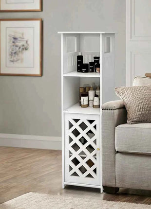 Waterproof Bathroom Cabinets, Bathroom Storage Units With Open Storage Shelf, Corner Organizer For Bedroom, Kitchen, Hallway