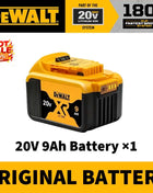 100% Authentic Dewalt 18V/20V 6.0Ah Li-Ion Replacement Battery for Power Tools, Compatible with DCB200 DCB202 DCB205 DCB206 DCB209
