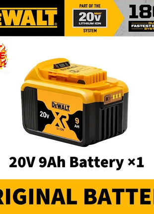 Batteria di Ricambio 100% Autentica Dewalt 18V/20V 6.0Ah Li-Ion per Utensili Elettrici, Compatibile con DCB200 DCB202 DCB205 DCB206 DCB209