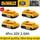 Batteria Originale DeWalt DCB200 20V/60V 2.0Ah-9.0Ah MAX Litio per Utensili Elettrici