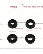 Kit Guarnizioni Pistone Freno a Disco per Moto/Elettriche 10mm-22.2mm, Guarnizione Olio Anteriore e Posteriore - 1 Set