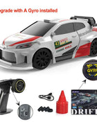 Upgraded Gyro 1/43 RC Drifting Car Racing RTR 4WD High Speed Radio Control Model 2.4G Drift Race Vehicle Mini Gifts