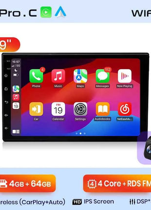 Junsun Qualcomm 8-Core 360 View Camera Universal Stereo 7" 9" 10" Car Radio CarPlay Android Auto Multimedia Player GPS DSP WiFi