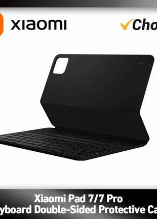 Original Xiaomi Pad 7/7 Pro Keyboard Double-Sided Case English 64-key For Mi Tablet 7/7Pro Magnetic Keyboard PU Protective Cover