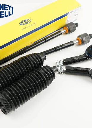 6 Pezzi 1J0422811B 1J0422803H Giunti Sferici Interni ed Esterni per Barra Sterzo per VW Jetta Golf Beetle MK4 Bora Leon per Audi A3