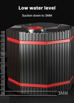 360° Fish Tank Submersible Pump Mini Filter Cleaning Small Bottom Suction Pump Water Circulation Filter Pump Water Change Silent