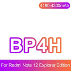 NOHON Battery for Xiaomi Redmi Note 13 12 11 10 Pro 9 8 7 6 5 4 11S 10S 9S Batteries BN5P BN53 BN46 BN45 BN5D BP47 BP4K BM5T