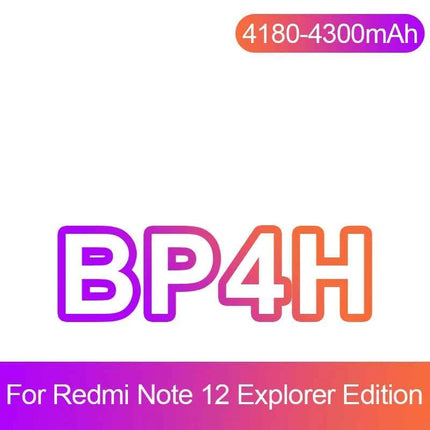 NOHON Battery for Xiaomi Redmi Note 13 12 11 10 Pro 9 8 7 6 5 4 11S 10S 9S Batteries BN5P BN53 BN46 BN45 BN5D BP47 BP4K BM5T