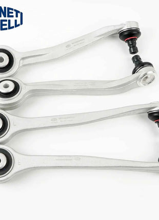 Set 4 Pezzi 8K0407505A 8K0407505M 8K0407509A Braccio di Controllo Superiore Sospensione Anteriore di Alta Qualità per Audi A4 RS4 A5 RS5 A6 A7 Q5