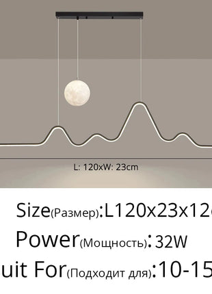 Lampada da Soffitto LED Ultra Sottile Creativa con Telecomando, Luci per Soggiorno, Decorazione Casa, Lampada a Sospensione per Camera da Letto Bambini e Sala da Pranzo