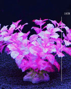 Artificial Aquarium Decor Plants Water Weeds Ornament Aquatic Fish Tank Simulation Grass Flower Decoration Accessories