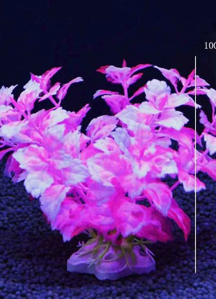Artificial Aquarium Decor Plants Water Weeds Ornament Aquatic Fish Tank Simulation Grass Flower Decoration Accessories