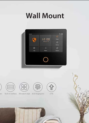 Staniot WiFi 4G sistema di sicurezza domestica protezione di sicurezza Wireless Tuya Smart Home sensori di allarme sirena integrata funziona con Alexa,Supporta il kit antifurto per il telecomando dell'app