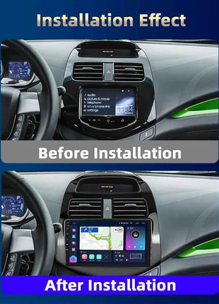 Podofo 4G CarPlay Android Radio For Chevrolet Spark 2011-2014 Car Intelligent System 2din GPS Stereo Head Unit Multimedia Player