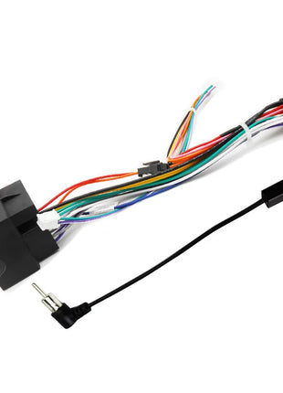 Quadlock Wiring Harness 16 Pin Plug to Quad Lock Connector Car Radio Cable Adapter for Golf Mk5 Mk6 Jetta 6 Octavia Mk1 Mk2