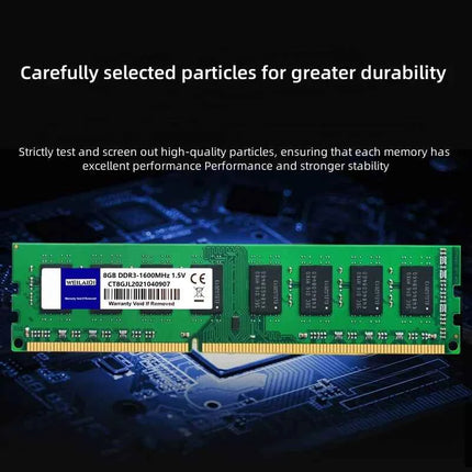 10PCS DDR3 DDR4 4GB 8GB 16GB Desktop Memory Ram PC3-1066 1333 1600Mhz PC4-2133 2400 2666 3200Mhz Non-ECC DIMM Memoria Ram