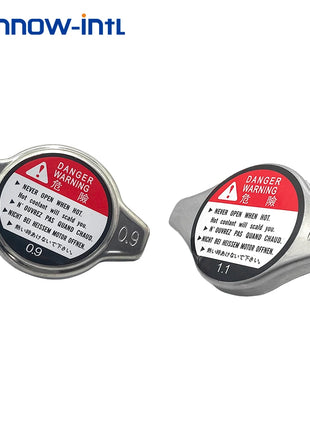 1 Pezzo Tappo Universale per Radiatore Auto 0.9/1.1, Coperchio Antiscottatura per Serbatoio Acqua Radiatore, Compatibile con Honda, Civic, Odyssey, Fit