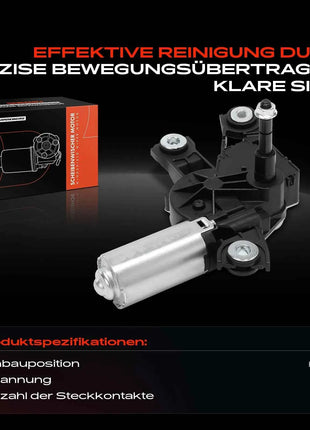 Motore tergicristallo posteriore Frankberg 1x per VW Golf 6 5K1 Golf Plus 521 5M1 43-3590 5K6955711B 5K6955711C