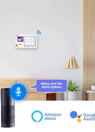 KERUI W181 Allarmi antifurto wireless WiFi GSM Sistema di allarme domestico 433MHZ Tuya Smart Life App per la protezione della sicurezza domestica Alexa