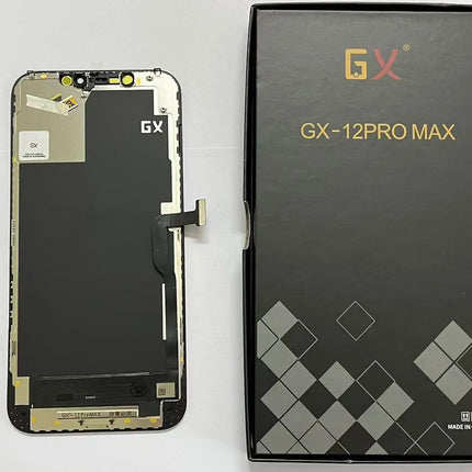 Display OLED GX di alta qualità con True Tone e 3D Touch per iPhone X, XS Max, 11, 12, 13, 14, 15, 16 Pro Max - Sostituzione schermo LCD