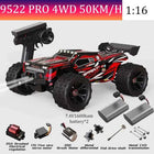 SCY9522PRO Super Brushless Motor Remote Control Car 85 km/h or 50 km/h High-Speed 4WD 1:16 Scale Model Racing Car Boy Toy Gift