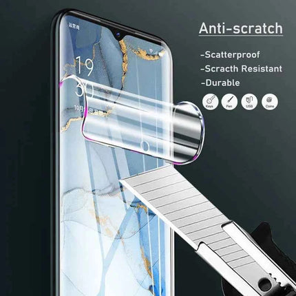 4 in 1 Hydrogel Film For Realme C33 C30 C31 C35 C53 Screen Lens Protector For Realme C55 C3 C11 2021 C15 C17 C20 C21Y C25Y C25S