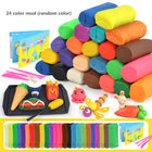 12 colori creativi per bambini giocattolo di argilla set di strumenti per plastilina macchina per gelato con noodle per hamburger kit di giocattoli per case da gioco con stampo fai da te