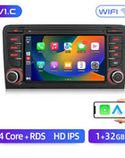 Junsun 7'' Wireless CarPlay Android Auto Car Radio Multimedia For Audi A3 8P S3 2003-2012 4G WiFi GPS Navigation Autoradio