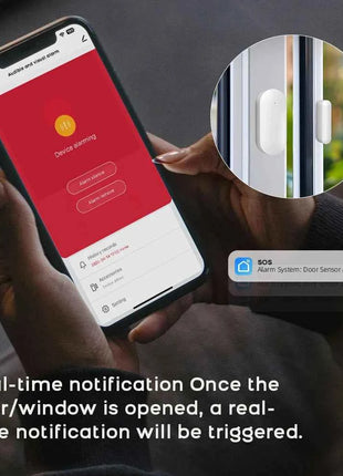 Sistema di sicurezza allarme wireless Smart Tuya GSM con sensore di movimento PIR e telecomando per la protezione del magazzino del negozio di villa