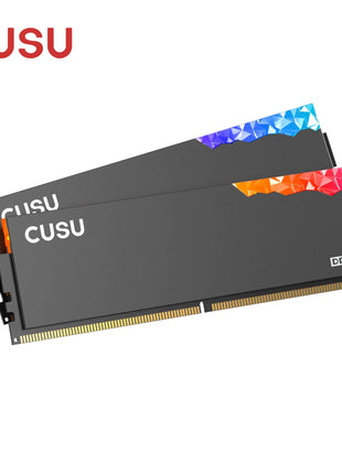 CUSU DDR4 3200MHz 3600MHz 8GB 16GB 16GBx2 DDR5 RGB 5600MHz 6400MHz Memoria Ram for Desktop