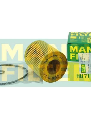 Filtro Olio MANNFILTER HU711/2X L321-14302 per FORD Mondeo 1.8 2.0 2.3 S-Max Galaxy, MAZDA 3(BK) 2.3, MAZDA 5 2.0, MAZDA 6, CX-7