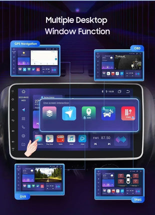 Hizpo 10.1" Universal CarPlay Android Auto Radio For VW Volkswagen Fiat Renault Nissan Hyundai 4G Car Multimedia Autoradio 1 Din