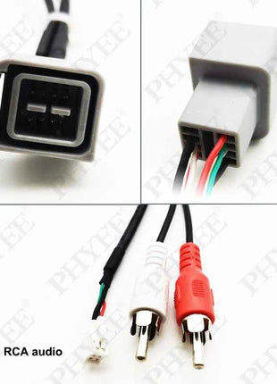 Cablaggio radio per Lada Vesta 2015-2018, connettore da 16 pin a connettore ISO, cavo adattatore USB, spina audio RCA, per Android per auto