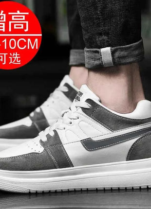 2025 Scarpe da ascensore da uomo scarpe da ginnastica rialzate da uomo 6 cm 8 cm scarpe traspiranti con altezza maggiorata per scarpe sportive da uomo