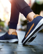 Men's Shoes 2024 Fashion Trend Breathable All-Match Casual Sports Shoes Outdoor Non-Slip Flat Shoes Breathable Casual Shoe Trend