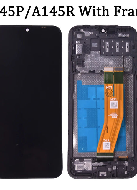 Display LCD da 6.6'' per Samsung A14 4G A145R A145M A145M A145M A145P, Schermo Touch con Digitalizzatore per Samsung A145